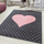 Tapet për kalamaj Bravich LTD Bambi Heart, rrumbullak, 120 cm, gri rozë