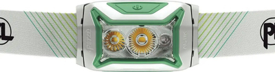 Llambë koke Petzl Actik Core, 600 lumens, me karikim, jeshile