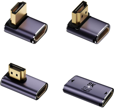 Set adapterash HDMI 4Smarts, 4 copë, suport 8K, i zi