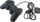 Контролер Aptel Sony PS2 Dual Shock, жичен, црн
