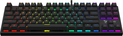 Tastierë mekanike për gaming Savio Tempest X2, Outemu Red, RGB, e zezë