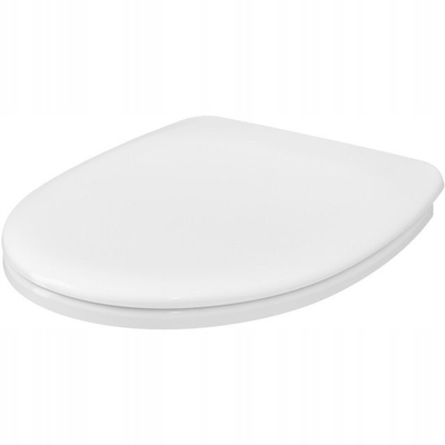 Ule WC Cersania Duroplast, antibakteriale, mbyllje e butë, e bardhë