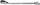 Çelës kombinues me racë AWTools AW40535, 19mm, çelik CrV, argjendtë
