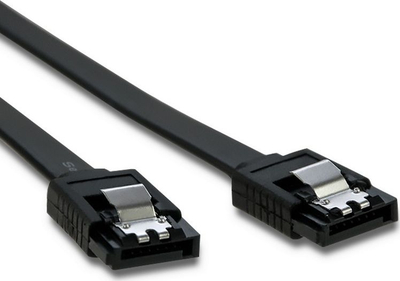 Kabllo SATA Qoltec 50582, për SSD HDD, e zezë