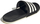 Pantofla Adidas Adilette Comfort uniseks, jastëkuese, e zezë e bardhë