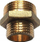 Përshtatës reduktues Hydroland, 1" x 3/4", bronz