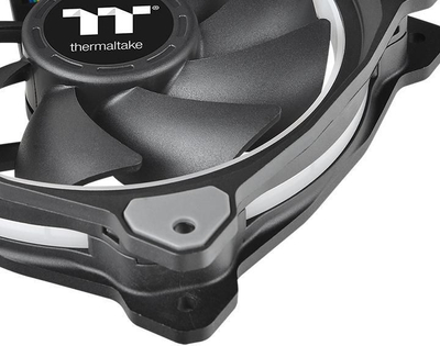 Ventilatorë PC Thermaltake Riing Plus 12, set 3x120mm, RGB LED, me hab