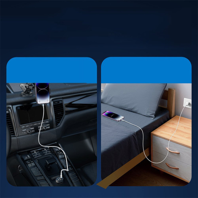 Kabllo karikimi Joyroom JYR717, USB‑C në Lightning, 2 m, e bardhë