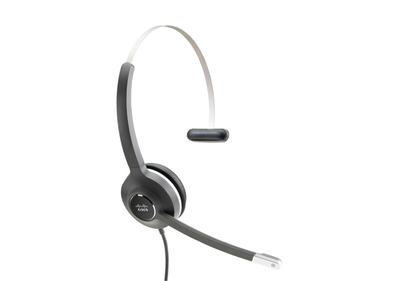 Kufje mono Cisco Headset 531, me kabllo RJ 9, për telefon fiks, ngjyrë zi-gri