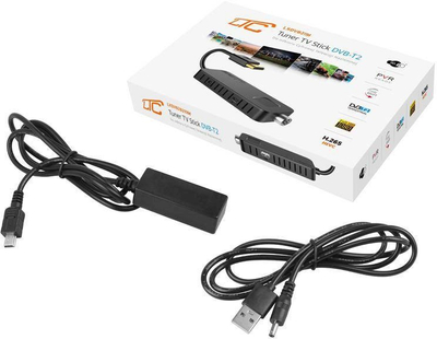 Tuner TV LTC PS TV Stick DVB T2, Full HD, HDMI, i zi
