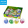 Антистрес топче Adar Squishy Ball, 6cm, сет 12 парчиња, во повеќе бои