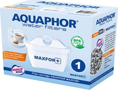 Fishek filtri uji Aquaphor B100-25 Maxfor Plus, 1 copë, i bardhë