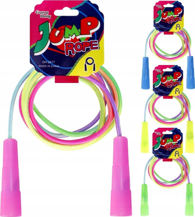 Litar kërcimi MEGA CREATIVE 532499, për kalamaj, shumëngjyrësh