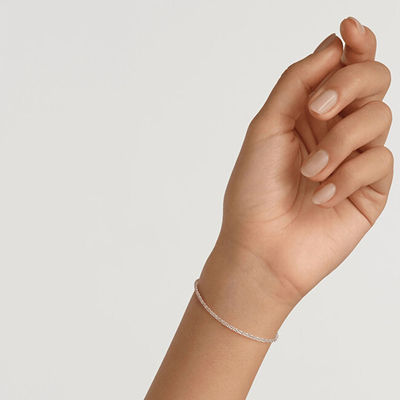 Byzylyk për femra Daniel Wellington Elan DW00400558, i argjendtë