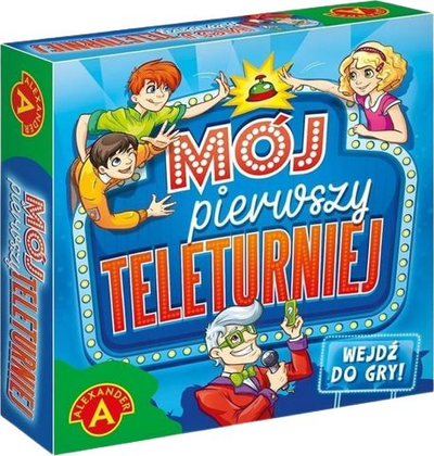 Друштвена игра Alexander My First Game Show Family Version, за семејства, повеќе играчи, разнобојна