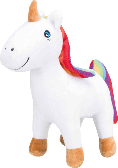 Lodër pelushi për qen Trixie Tx-36038 Unicorn, 25 cm, me zë, shumëngjyrëshe