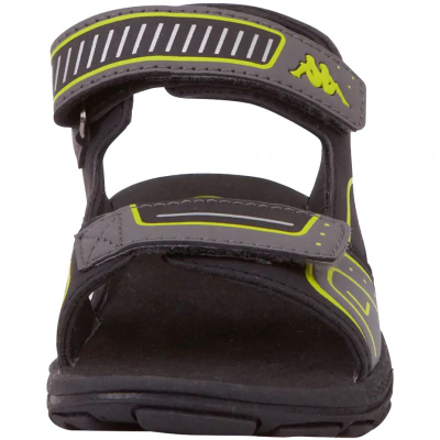 Sandale për kalamaj Kappa Paxos 260864K 1133, me Velcro, të zeza
