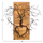 Dekor muri Faces HM4807, dru dhe metal, 60x57.5cm, i zi