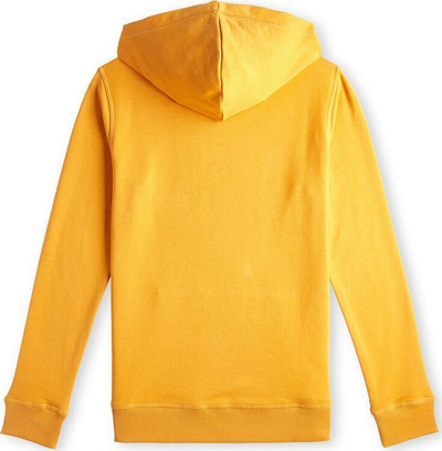 Bluzë me kapuç O'Neill Logo Hoodie Jr, për kalamaj, pambuk, e verdhë