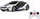 Makinë me telekomandë Jamara BMW i8, 1:24, 2.4 GHz, e bardhë
