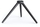 Телескопски статив Ваонис алуминиум стандард веспера, алуминиум, црн