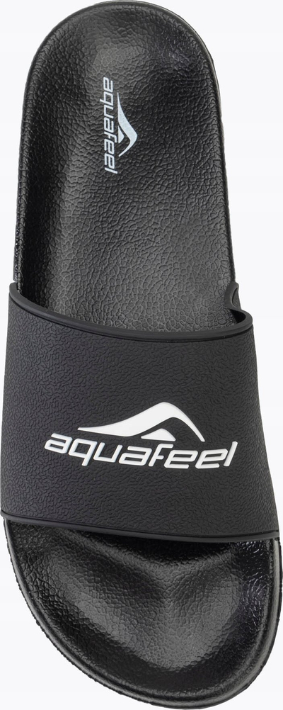 Shapka pishine Aquafeel, material sintetik, taban i butë e komod, të zeza