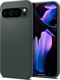 Mbulesë telefoni Spigen Liquid Air për Google Pixel 9 Pro XL, TPU, kompatibile me karikim wireless, jeshile Abyss