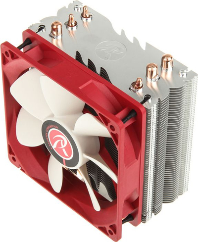 Ftohës procesori Raijintek Themis, 120mm, tuba bakri, i kuq