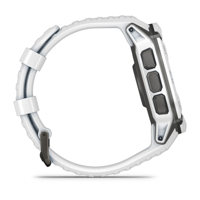 Orë sportive Garmin Instinct 2X Solar Whitestone, GPS, karikim diellor, e bardhë