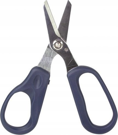Gërshërë për fibër optike LogiLink WZ0065, teh çelik krom‑vanadium, trup rehat, blu navy