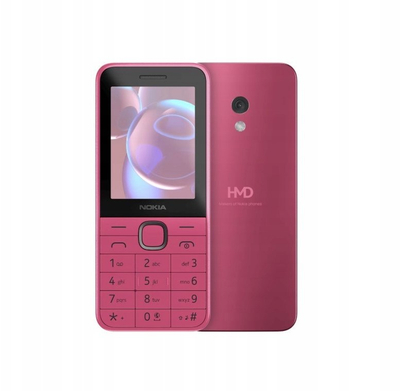 Telefoni Nokia 225 Dual SIM 4G 2024, tastierë fizike, rozë