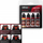 Set bojrash akrilike Vallejo Game Color VJP72377, 4x18ml, e kuqe