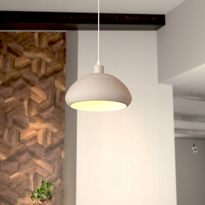 Llambë varëse Atmosphera Savio, diametër 27.5cm, ngjyrë beige