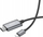 Kabllo video Hoco UA27 Lightning në HDMI, 2m, Full HD 1080p, gri
