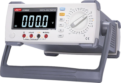Multimetër laboratorik Uni-T UT-8802E, me ekran EBTN LCD, me portë USB, ngjyrë gri