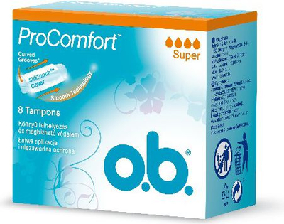 Tampona OB ProComfort, 8 copë