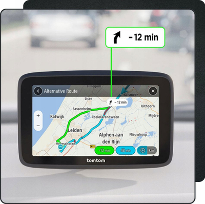 Navigacion për veturë TomTom GO Classic 2nd, 6", WiFi, harta Evropë, i zi