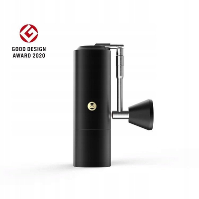 Mulli dore kafeje Timemore Chestnut X, çelik inox, dorezë që paloset, i zi