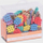Blloqe lodër për fëmijë Marioinex Waffle Mini Pastel, 140 copë