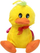 Lodër pelushi Colorful Duckling, rosë e butë, 18cm, shumëngjyrëshe