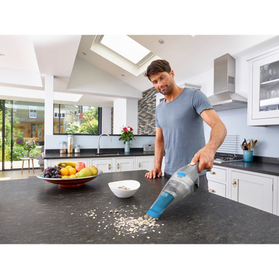 Fshesë dore me bateri Black+Decker NVC215WA-QW, 10.8V, pa kabllo, gri