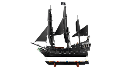 Set ndërtimi Pirates of the Caribbean, Captain Jack Sparrow Pirate Ship, model koleksionues, për të rritur, shumëngjyrëshe