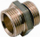 Adaptues mashkull mashkull Comap 9810621, 1/2"-M22, me o-ring