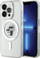 Futrollë telefoni Karl Lagerfeld KLHMP15LHGKCNOT, për iPhone 15 Pro 6.1", MagSafe, transparente me glitter