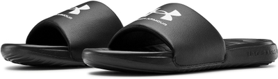 Shapka Under Armour UA Ansa Fixed Slide, komode, e zezë e bardhë