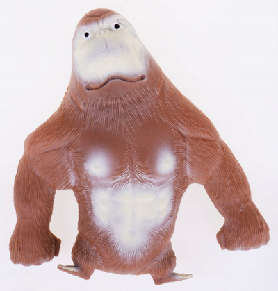 Lodër figurë Goki Jungle Expedition Gorilla XXL, 22cm, super elastike, gri