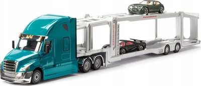 Model kamioni Siku Freightliner Cascadia, diecast 1:50, 18 cm, ngjyrë teal