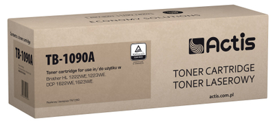 Toner printeri Actis TB-1090A, zëvendësues për Brother TN-1090, i zi