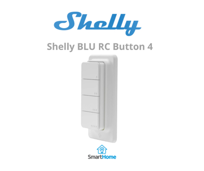 Ndërprerës me 4 butona Shelly BLU RC Button 4