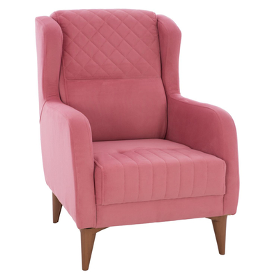 Kolltuk Hayes velvet 70×83×96 cm (HM9135.02), rozë